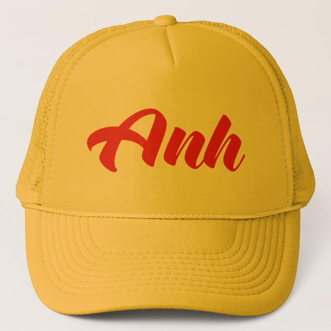 Casquette Frère vietnamien - Anh ~ Tiêt ng Viêt (Devant)