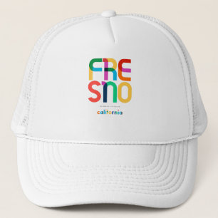 Casquette Fresno California Mid Century, Pop Art,