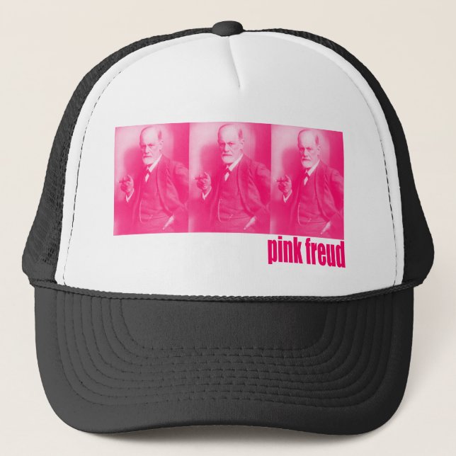 Casquette Freud rose (Devant)
