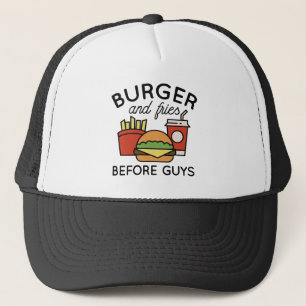 Casquette Fries avant les garçons