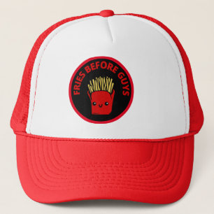 Casquette FRIES AVANT LES GARS drôles frites pun