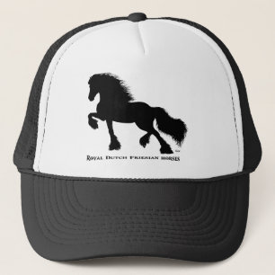 Casquette Friesian Horse