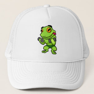 Casquette Frog à Biceps entraînement avec Dumbbells