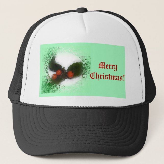 Casquette Frosty Green Holly (Devant)