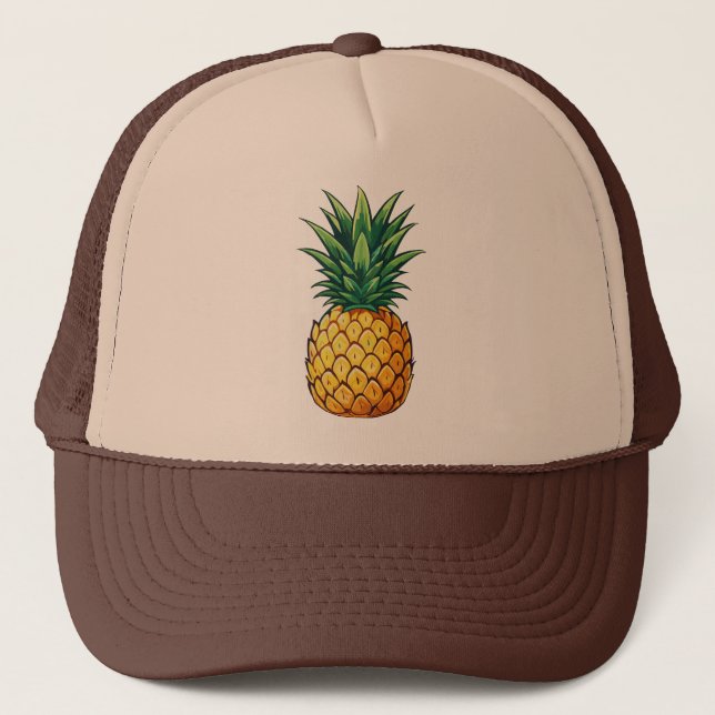 Casquette Fruit d'ananas (Devant)