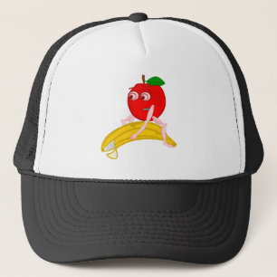 Casquette Fruit d'ostéopathe drôle Pomme Straightening une b