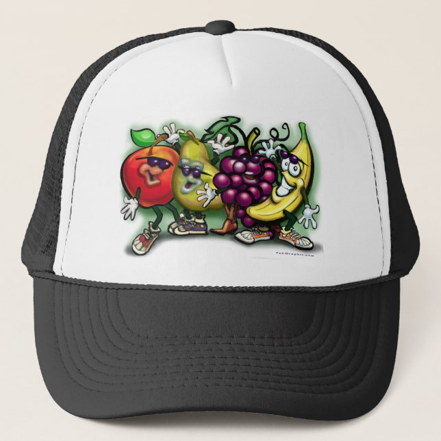 Casquette Fruits (Devant)