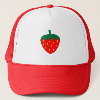 Casquette Fruits de fraise Berry Été Rouge