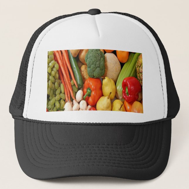 CASQUETTE FRUITS ET LÉGUMES (Devant)