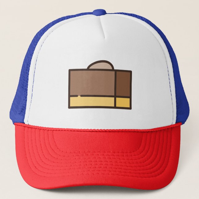 Casquette fudge au chocolat (Devant)