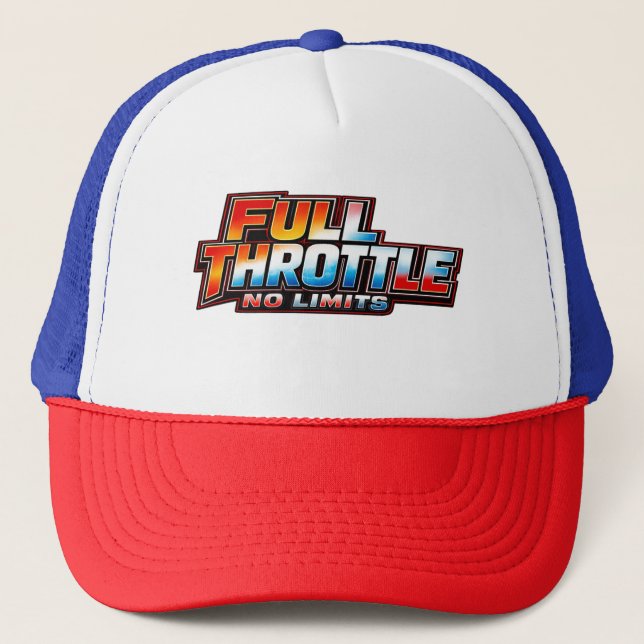 Casquette Full Throttle No Limits - Casquette de c (Devant)