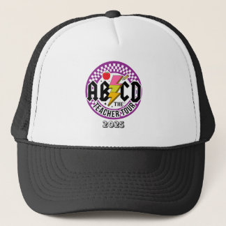 Casquette Fun ABCD Rock N Roll Teacher Cadeau Chemise