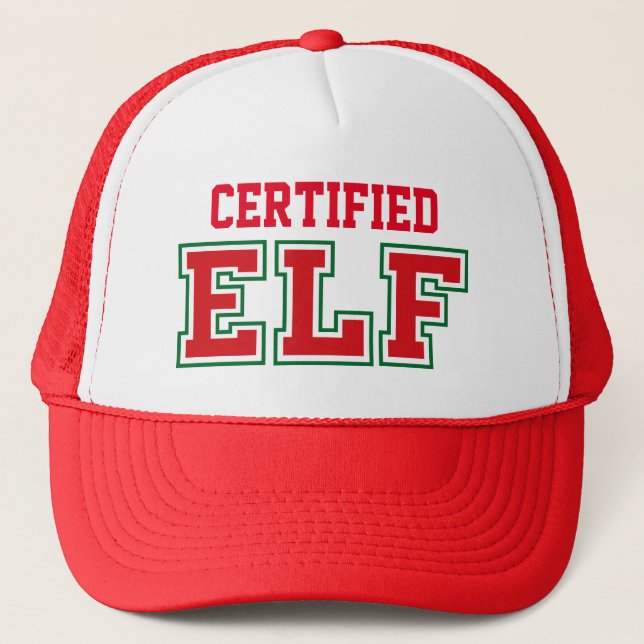 Casquette Fun Christmas ELF (Devant)
