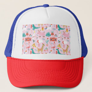 Casquette Fun de Noël : Animal Motif sans Seamless.