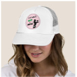 Casquette Fun Golf Gal Swing Ai Le Nom Du Lecteur<br><div class="desc">Ce Golf Gal mérite certainement un casquette qui raconte l'histoire — elle aime jouer au jeu et sa "conduite" parle d'elle-même. Amusant et unique. Pour vous-même ou fait un merveilleux cadeau. Pour toute question de conception, envoyez un texte ou un courriel à charmdesignstudio@rcn.com et nous serons heureux de vous aider....</div>