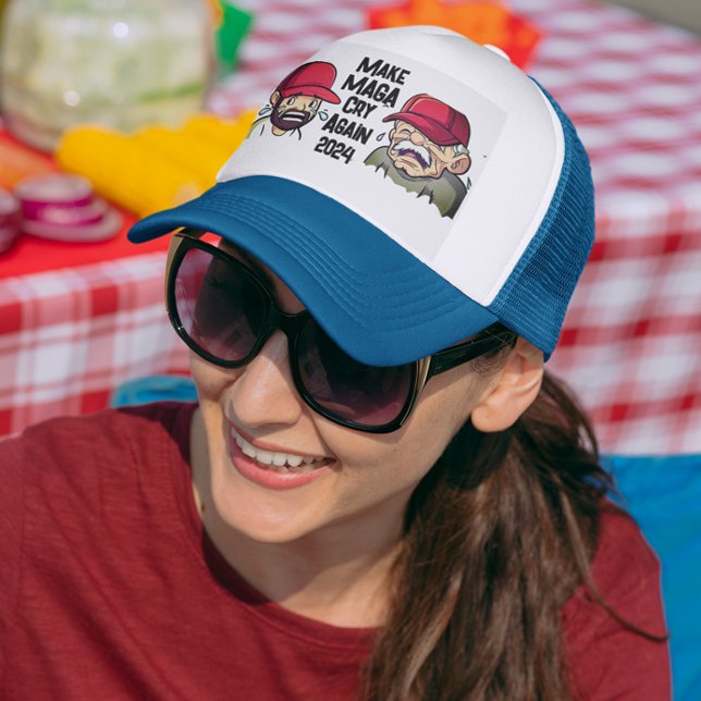 Casquette Fun Make MAGA Cry again 2024 (Créateur téléchargé)