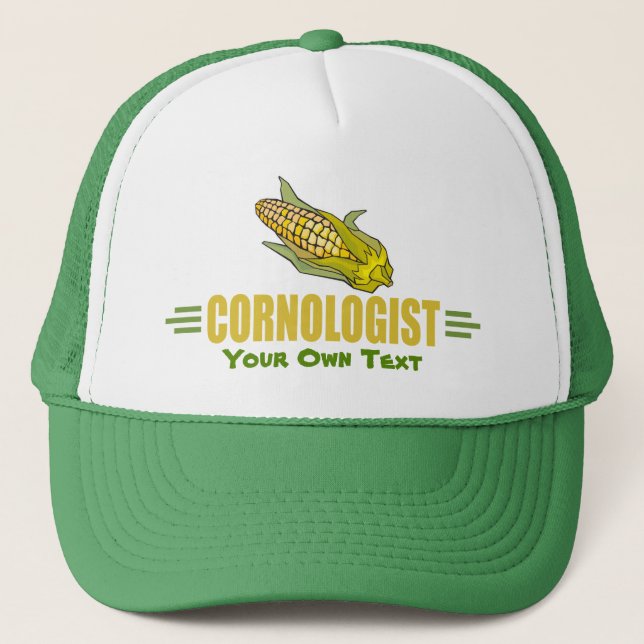 Casquette Funky Corn Farm Garden Cob Ear Cornologist (Devant)