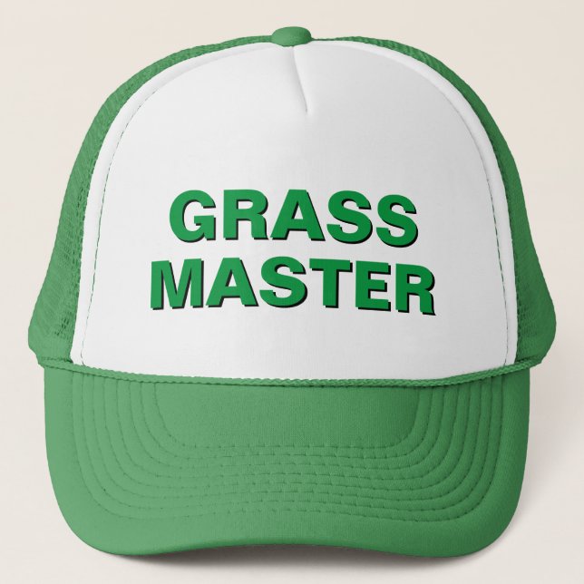 Casquette Funky Novelty Baseball Noël Cadeau GRASS MASTER (Devant)
