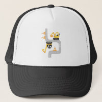 Funky Yellow Excavators Design pour enfants