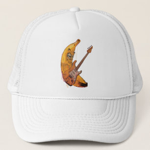 Casquette Funny Banana Guitar Cap   Cartoon Music Hat