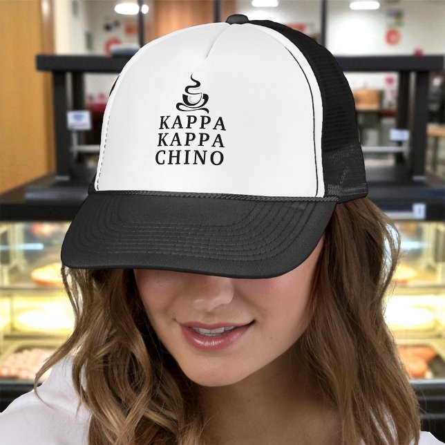 Casquette Funny Barista Kappa Kappa Chino Café Shop (Créateur téléchargé)