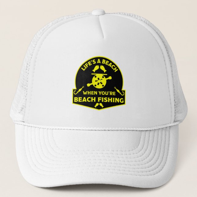 Casquette Funny Beach Fishing (Devant)