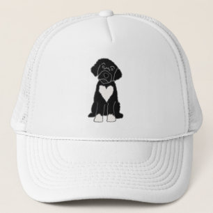 Casquette Funny Black Portugais Water Dog