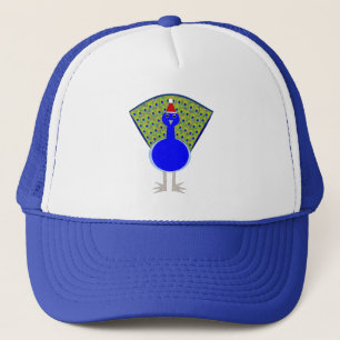 Casquette Funny Christmas Peacock