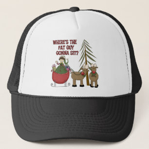 Casquette Funny Fat Guy Christmas Baseball Casquette/Casquet