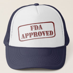 Casquette Funny FDA Approuvé Humour Red Distressed Casquett