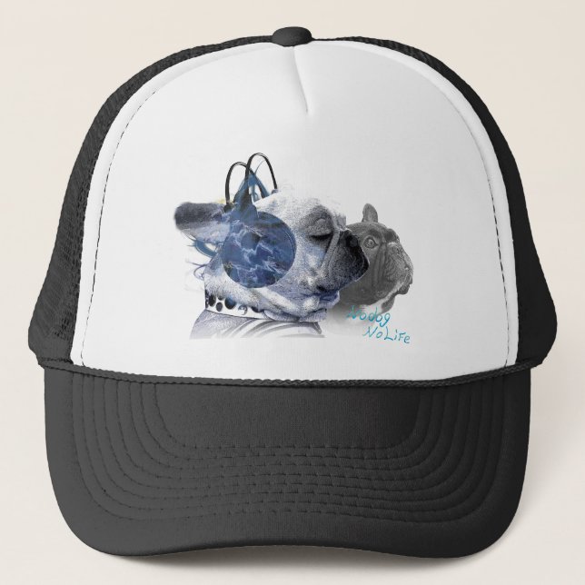 Casquette funny frenchbulldogs icon (Devant)