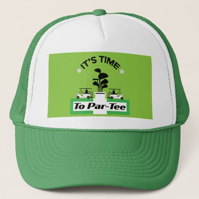 Casquette Funny Golfing Pros Golfing Fanatics Sports (Devant)