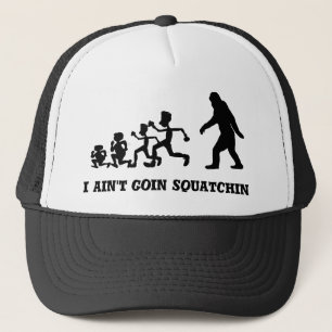 Casquette Funny Gone Squatchin texte d'évolution