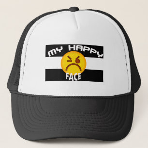 Casquette Funny Grumpy Emoji   Mon joyeux visage