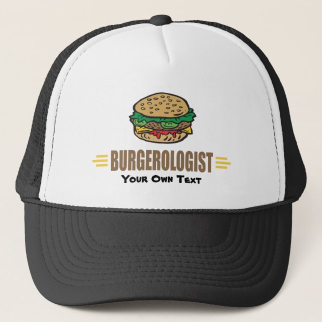 Casquette Funny Hamburger (Devant)