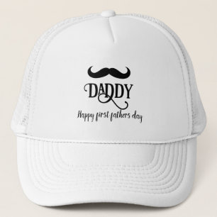Casquette Funny Happy première fête des pères personnalisée