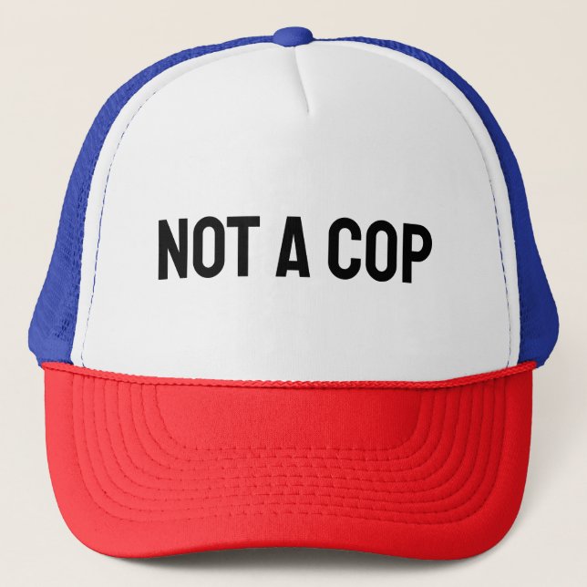 Casquette funny law enforcement disguise (Devant)