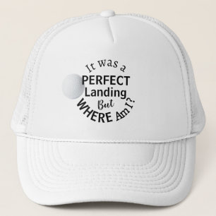 Casquette Funny Papa Golf Humour Moderne Gras Typographie No