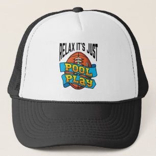Casquette Funny Pool Play Tournament Drapeau Touch Football