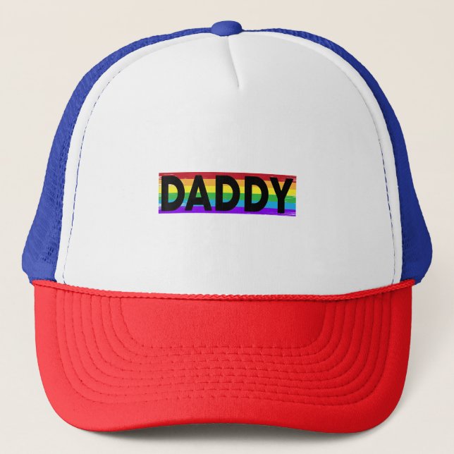 Casquette Funny Pride papa - Fier gay lesbienne Fa Cadeau (Devant)