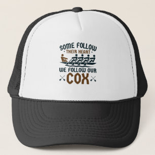 Casquette Funny Rowing Team Coxswain Nous Suivons Notre Cox