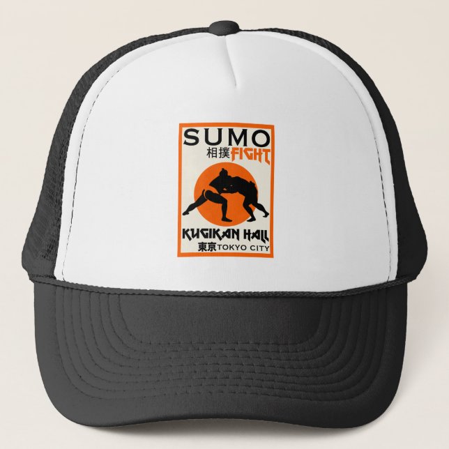 Casquette Funny Sumo Wrestler (Devant)