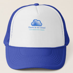 Casquette Funny Tech Humour Il n'y a pas de nuage Son ordina