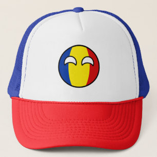 Casquette Funny Trending Geeky Roumanie Country