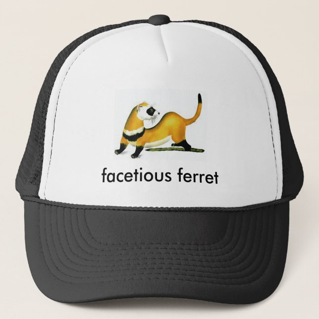 Casquette furet plaisant (Devant)