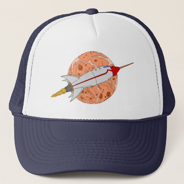 Casquette Fusée Rétro 2026 (Devant)
