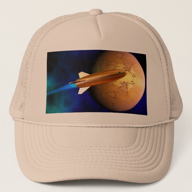 Casquette fusée vintage (Devant)