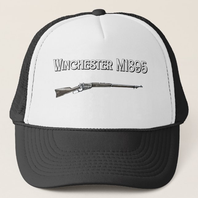 Casquette fusil à levier Winchester M1895  (Devant)