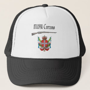 Casquette Fusil M1891 Carcano du Royaume d'Italie WW1