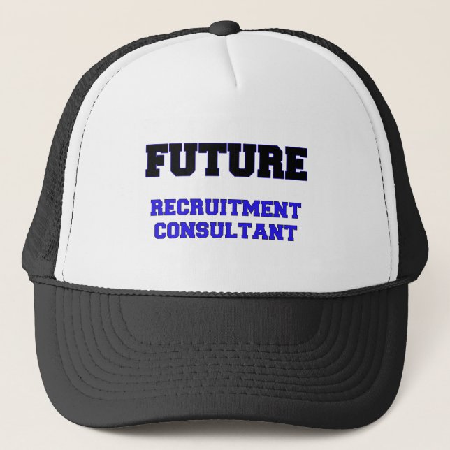 Casquette Futur consultant en matière de recrutement (Devant)
